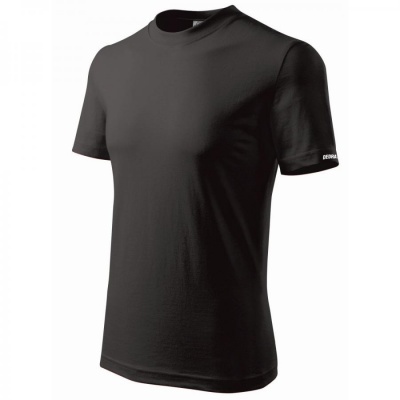 Camiseta masculina S, preta, 100% algodão,  BH5TB-S