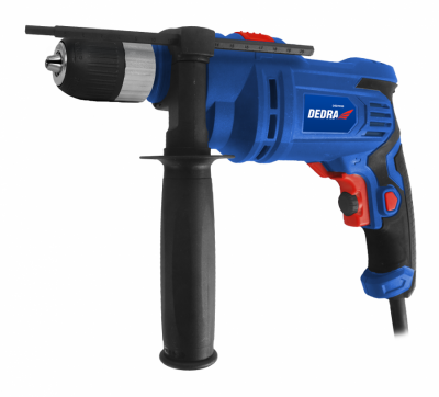 Berbequim de impacto 700 W, 0-2300 rpm, mandril autotravante de 13 mm, DED7959