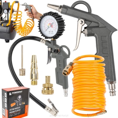 Conjunto de ferramentas pneumáticas PM-ZNP-6T