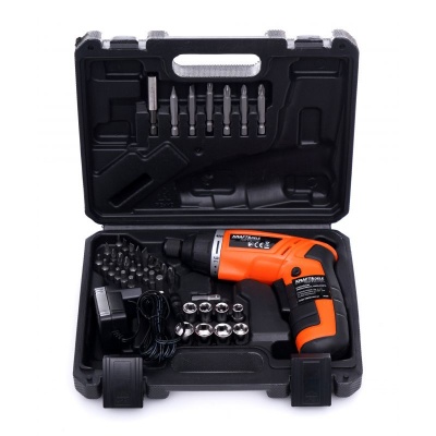 Aparafusadora 3.6V 1300mAh + Bits + Estojo KD1577