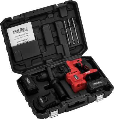 Martelo de impacto sem fio 21V 3.5J SEM ESCOVAS 2 x 4Ah KD3190