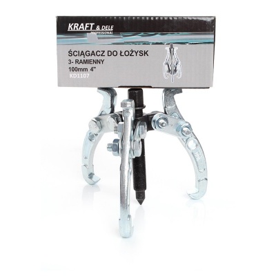 Extrator de rolamento de 3 braços 4" 100mm KD1107