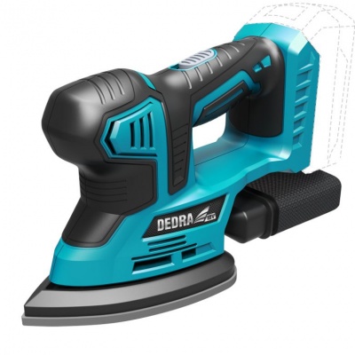 Lixadora Delta 18V S/Bateria/Carregador   DED7063