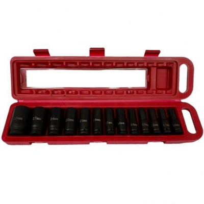 Conjunto de Soquete de Impacto 1/2" 10-30mm KD10521