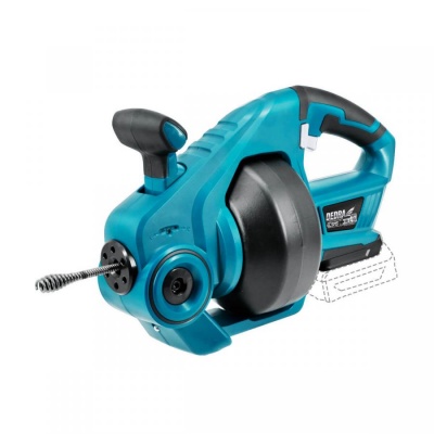 Desentupidor de tubos com diâmetros de 20-50mm, S/Bateria/Carregador, DED7081