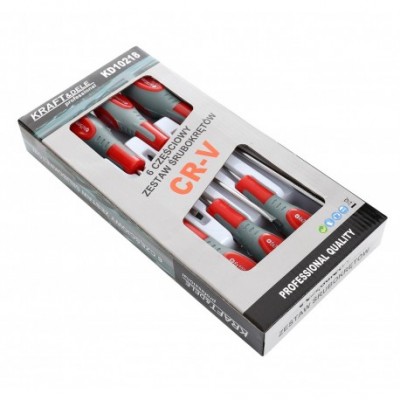 CONJUNTO CHAVES DE FENDAS 6 ELEMENTOS  KD10218