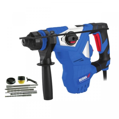 Martelo rotativo, impacto   1500W, 5J, SDS+, DED7836