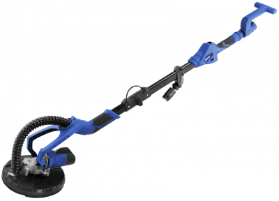 Lixadora  para gesso, girafa 750W, 225mm, lanterna LED, mala, DED7765