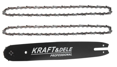 Barra guia de 16"/40cm + 2 correntes KD10152