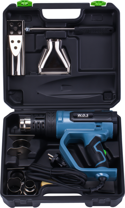 Pistola de ar quente elétrica LCD 2200W WDS2510