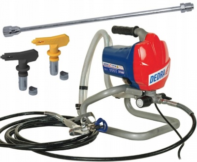 Unidade de pintura sem ar 650W C/Extensor de 50cm DED7421