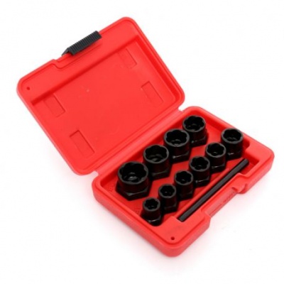 Extratores de parafusos HIGH PROFILE 10 unid. KD10270