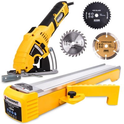 Serra Circular de precisão viu 1200W + Guia PM-PPT-1200