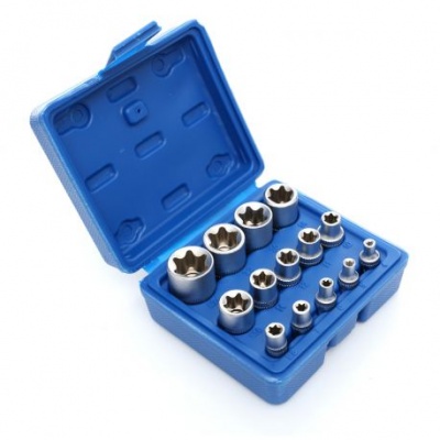 Conjunto de soquete TORX 14uds KD10335