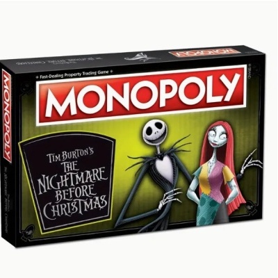 Monopólio Nightmare Before Christmas