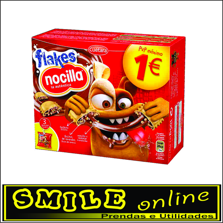 Flakes Nocilla Cuétara Smile Grandes Oportunidades