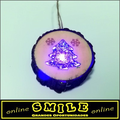 Bola de Natal decorativa com Led