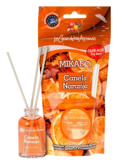 Mikado canela/laranja 30ml La Casa de los Aromas