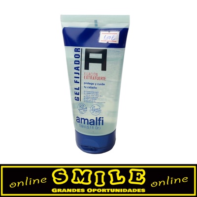 Gel para o cabelo - Amalfi - Fixação Extra Forte