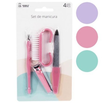 Conjunto de 4 peças de manicure