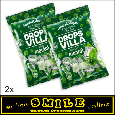 Rebuçados Sabor Mentol x2