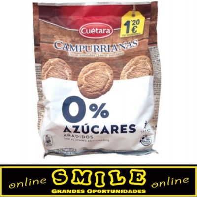 Campurrianas 0% Açúcar - Cuetara