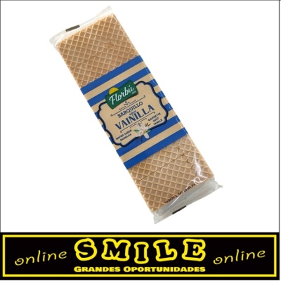 Waffers barquillo sabor  Baunilha Florbú