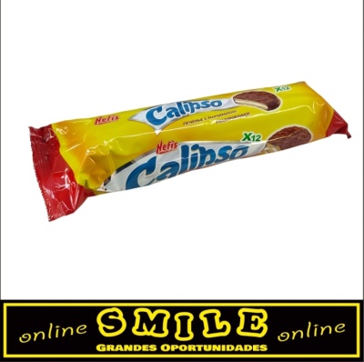 Bolachas Calipso Sandwich de Chocolate relleno de Marshmallow