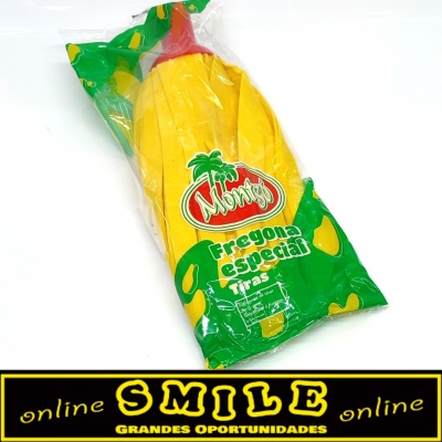 Esfregona Especial de Tiras Amarelas