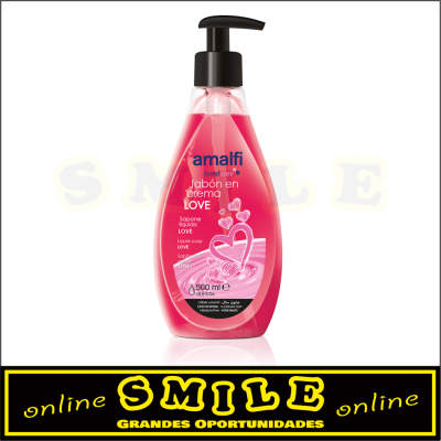 Sabonete liquido Amalfi -  Love - 500ml