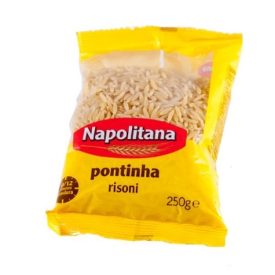 Massa pontinha 250gr "Napolitana" - (2 pacotes)