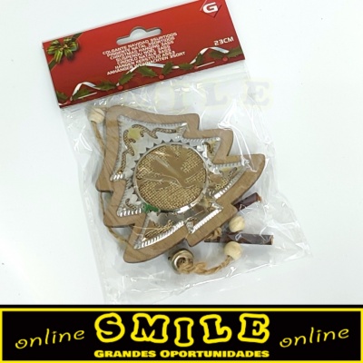 Árvore de Natal em Madeira e Metal