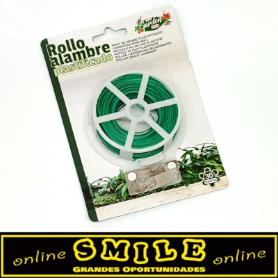 Rolo de Arame plastificado para Jardinagem