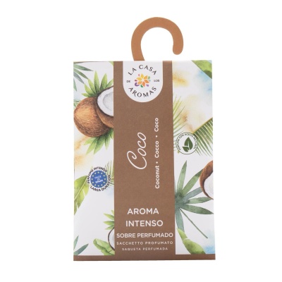 Saqueta perfumada coco 100ml La Casa de los Aromas