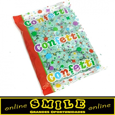 Confetis / Papelinhos Verde x2