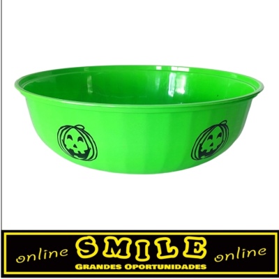 Alguidar plástico 29,5x9,5cm Halloween