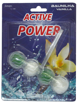 Pack 4 bolas para sanita Active Power Baunilha