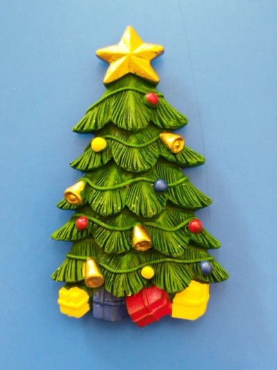 Íman Árvores de Natal 2 (7x4cm)