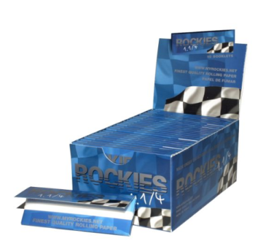 Mortalhas Rockies 1.1/4 50 folhas - 2 packs