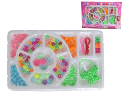 Conjunto de peças para pulseiras e colares 27x18x2cm