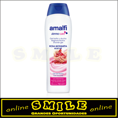 Gel de Banho Amalfi  Rosa Mosqueta - 750ml