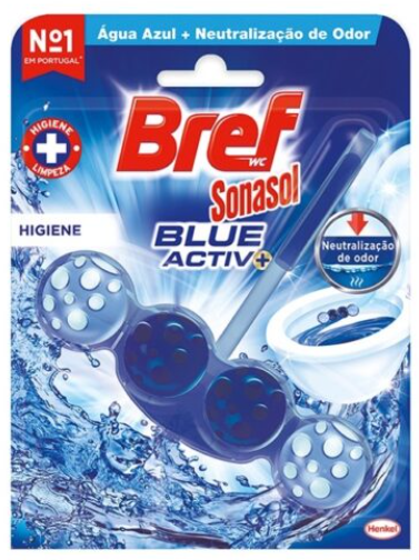 Bref wc sonasol higiene blue activ  - 4 bolas para sanita