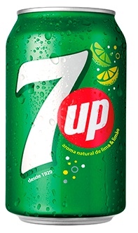 7up em lata 330ml - Pack de 2un