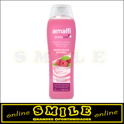 Gel de Banho Amalfi  Frutos Rojos - 750ml
