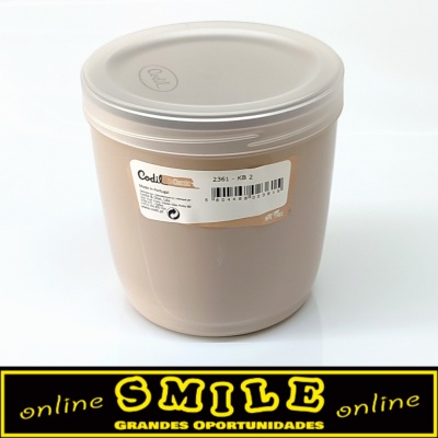 Caixa para Alimentos com Rosca  Creme - 1l-kb2