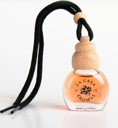 Ambientador para carro em frasco Canela/Laranja 7ml