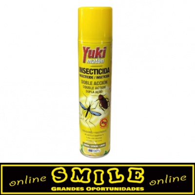Insecticida Dupla Ação Aroma a Limão - Yuki Matón