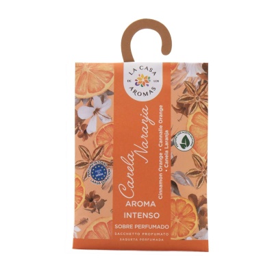 Saqueta perfumada canela/laranja 100ml La Casa de los Aromas