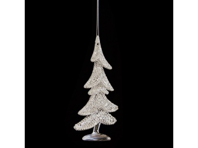 Árvore de Natal de pendurar, imita cristal