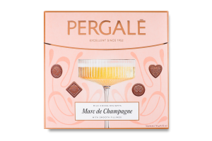 Sortido de chocolates/bombons Marc de Champagne Pergalé 114gr